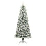 Árbol de Navidad artificial con ramas articuladas 240 cm PVC