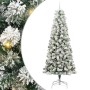 Árbol de Navidad artificial con ramas articuladas 240 cm PVC