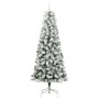 Árbol de Navidad artificial con ramas articuladas 240 cm PVC
