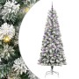 Árbol de Navidad artificial con ramas articuladas 240 cm PVC