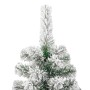 Árbol de Navidad artificial con ramas articuladas 240 cm PVC