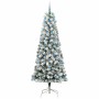 Árbol de Navidad artificial con ramas articuladas 240 cm PVC