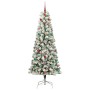 Árbol de Navidad artificial con ramas articuladas 240 cm PVC