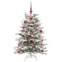 Árbol de Navidad artificial con ramas articuladas 120 cm