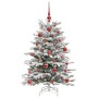 Árbol de Navidad artificial con ramas articuladas 120 cm
