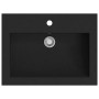 Lavabo de granito negro 600x450x120 mm