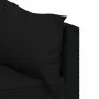 3-teiliges Gartenmöbel-Set und schwarze synthetische Rattankissen von vidaXL, Outdoor-Sofas - Ref: Foro24-319791, Preis: 201,...