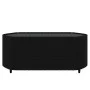 3-teiliges Gartenmöbel-Set und schwarze synthetische Rattankissen von vidaXL, Outdoor-Sofas - Ref: Foro24-319791, Preis: 201,...
