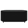 3-teiliges Gartenmöbel-Set und schwarze synthetische Rattankissen von vidaXL, Outdoor-Sofas - Ref: Foro24-319791, Preis: 205,...