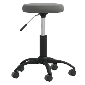 Dark Gray Velvet Dining Chair by vidaXL, dining chairs - Ref: Foro24-3085728, Price: 56,30 €, Discount: %