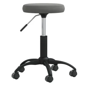 Esszimmerstuhl aus dunkelgrauem Samt von vidaXL, Essstühle - Ref: Foro24-3085728, Preis: 55,31 €, Rabatt: %