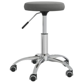 Dunkelgrauer Massagehocker aus Samt von vidaXL, Massagesessel - Ref: Foro24-3085739, Preis: 56,30 €, Rabatt: %