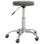 Taburete de masaje terciopelo gris oscuro de vidaXL, Sillones de masaje - Ref: Foro24-3085739, Precio: 55,25 €, Descuento: %