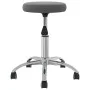 Taburete de masaje terciopelo gris oscuro de vidaXL, Sillones de masaje - Ref: Foro24-3085739, Precio: 55,25 €, Descuento: %