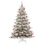 Árbol de Navidad artificial con ramas articuladas 180 cm
