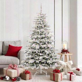 Árbol de Navidad artificial con ramas articuladas 180 cm