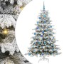 Árbol de Navidad artificial con ramas articuladas 180 cm