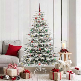 Árbol de Navidad artificial con ramas articuladas 180 cm