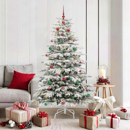 Árbol de Navidad artificial con ramas articuladas 180 cm