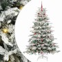 Árbol de Navidad artificial con ramas articuladas 180 cm