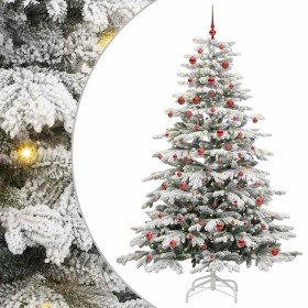 Árbol de Navidad artificial con ramas articuladas 210 cm