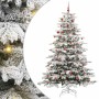 Árbol de Navidad artificial con ramas articuladas 210 cm