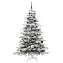 Árbol de Navidad artificial con ramas articuladas 210 cm