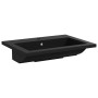 Lavabo de granito negro 600x450x120 mm