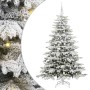 Árbol de Navidad artificial con ramas articuladas 210 cm