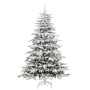 Árbol de Navidad artificial con ramas articuladas 210 cm