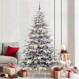 Árbol de Navidad artificial con ramas articuladas 210 cm