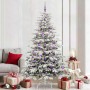 Árbol de Navidad artificial con ramas articuladas 210 cm