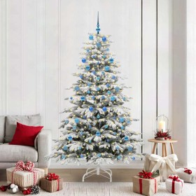 Árbol de Navidad artificial con ramas articuladas 210 cm