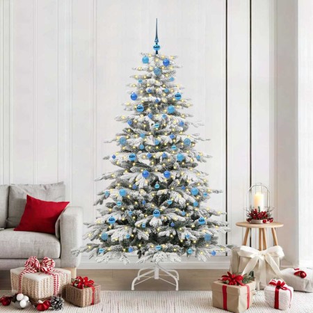 Árbol de Navidad artificial con ramas articuladas 210 cm