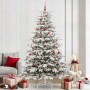 Árbol de Navidad artificial con ramas articuladas 240 cm