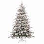 Árbol de Navidad artificial con ramas articuladas 240 cm