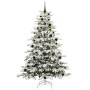 Árbol de Navidad artificial con ramas articuladas 240 cm
