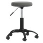 Bürodrehstuhl aus dunkelgrauem Samt von vidaXL, Bürostühle - Ref: Foro24-333175, Preis: 56,30 €, Rabatt: %