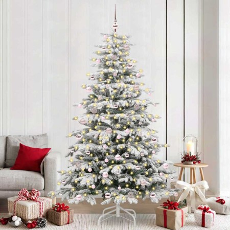Árbol de Navidad artificial con ramas articuladas 240 cm