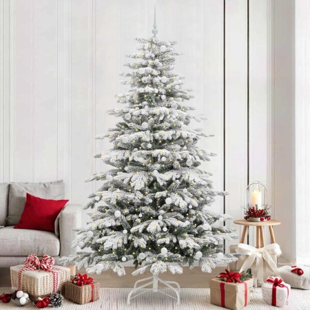 Árbol de Navidad artificial con ramas articuladas 240 cm