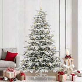 Árbol de Navidad artificial con ramas articuladas 240 cm