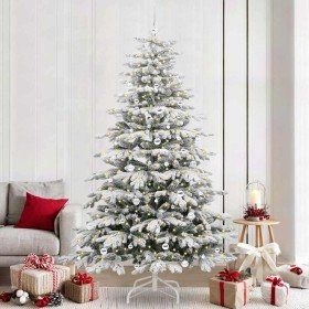 Árbol de Navidad artificial con ramas articuladas 240 cm