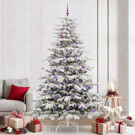 Árbol de Navidad artificial con ramas articuladas 240 cm