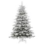 Árbol de Navidad artificial con ramas articuladas 240 cm