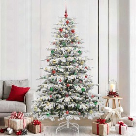 Árbol de Navidad artificial con ramas articuladas 240 cm