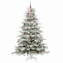 Árbol de Navidad artificial con ramas articuladas 240 cm