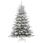 Árbol de Navidad artificial con ramas articuladas 240 cm