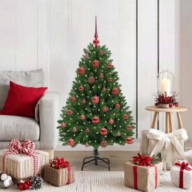 Árbol de Navidad artificial Verde 120 cm PVC y Metal