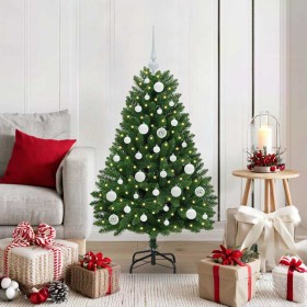 Árbol de Navidad artificial Verde 120 cm PVC y Metal