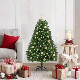 Árbol de Navidad artificial Verde 120 cm PVC y Metal